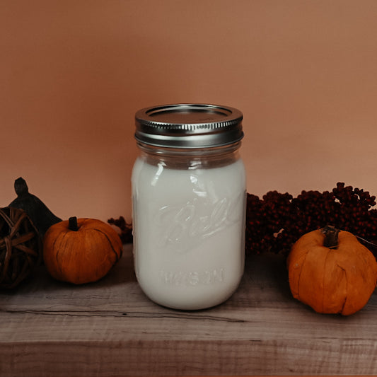 Fall Soy Candles - 13oz Mason Jar